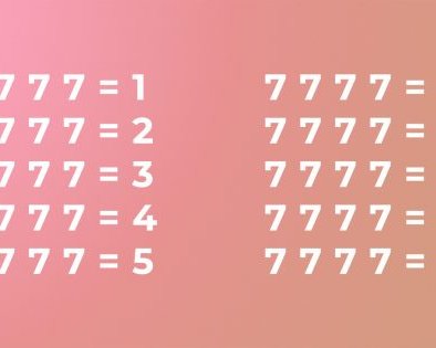 Разминка для мозга: расставьте арифметические знаки, чтобы получились верные равенства!